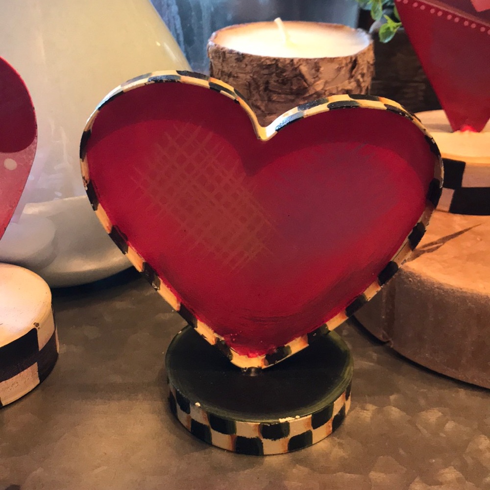 Heart Decor Jar Topper Set - Picture 6 of 14